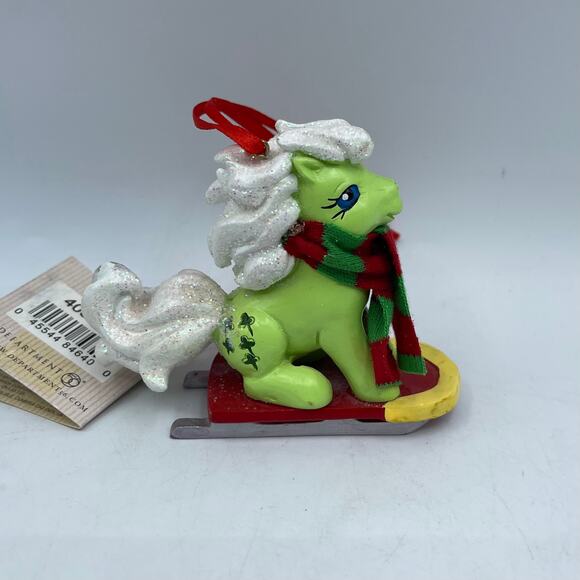 Department 56 MLP Minty Ornament 4051764 G1 Boy Oh Boy! Hasbro Toy - Picture 1 of 8